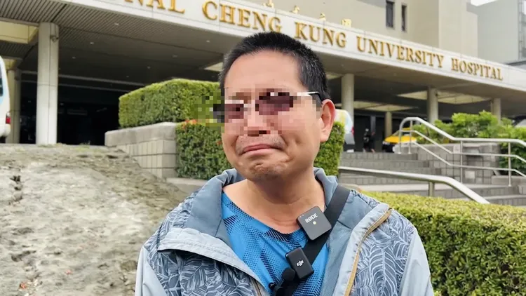 女童父親不忍說出實情，還鼓勵妻子「等妳好一點，再帶女兒玩」。王志弘攝