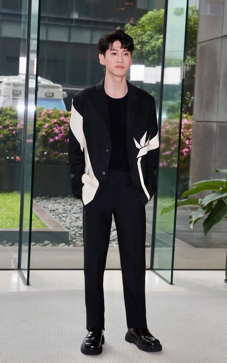 孫沁岳不認追求温貞菱。彭欣偉攝