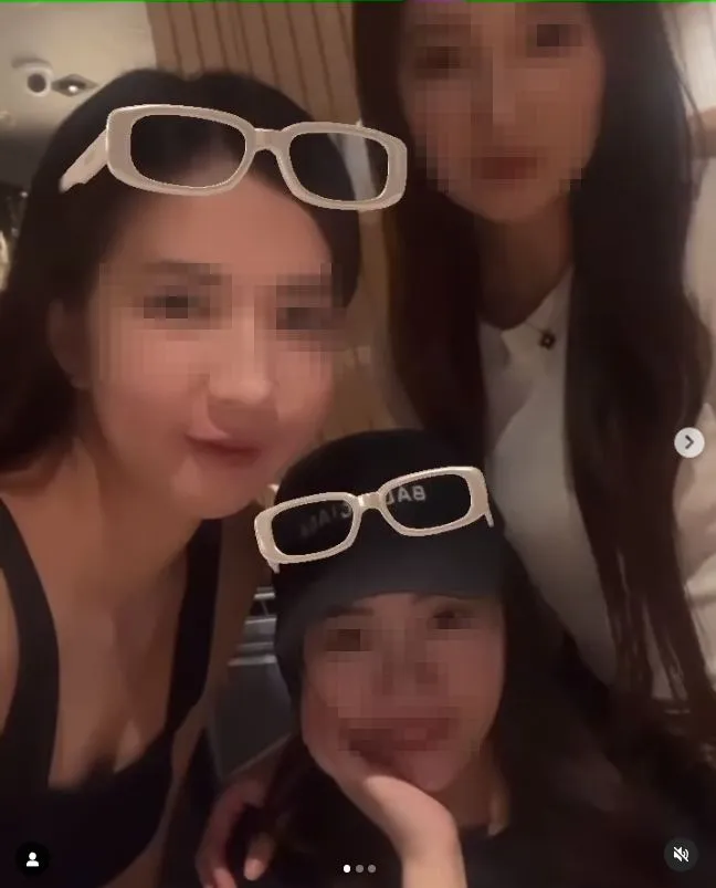 孫女(左)的復原情況良好。翻攝自當事人IG