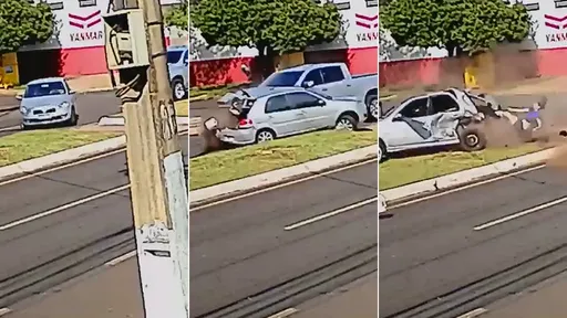 驚悚影片｜外車道「急煞大迴轉」挨撞　三寶女駕駛從後車廂甩飛重傷