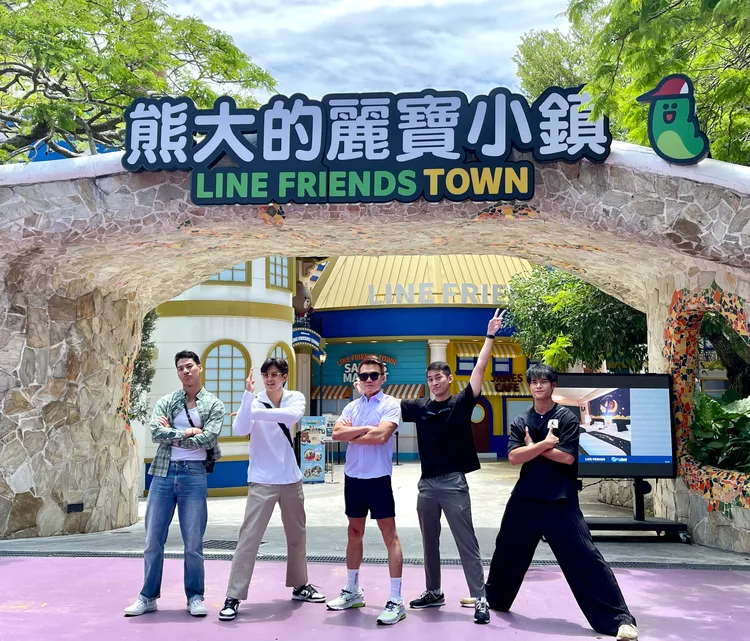 麗寶樂園邀請來自泰國、馬拉西亞百萬知名網紅前來渡假區體驗。麗寶提供