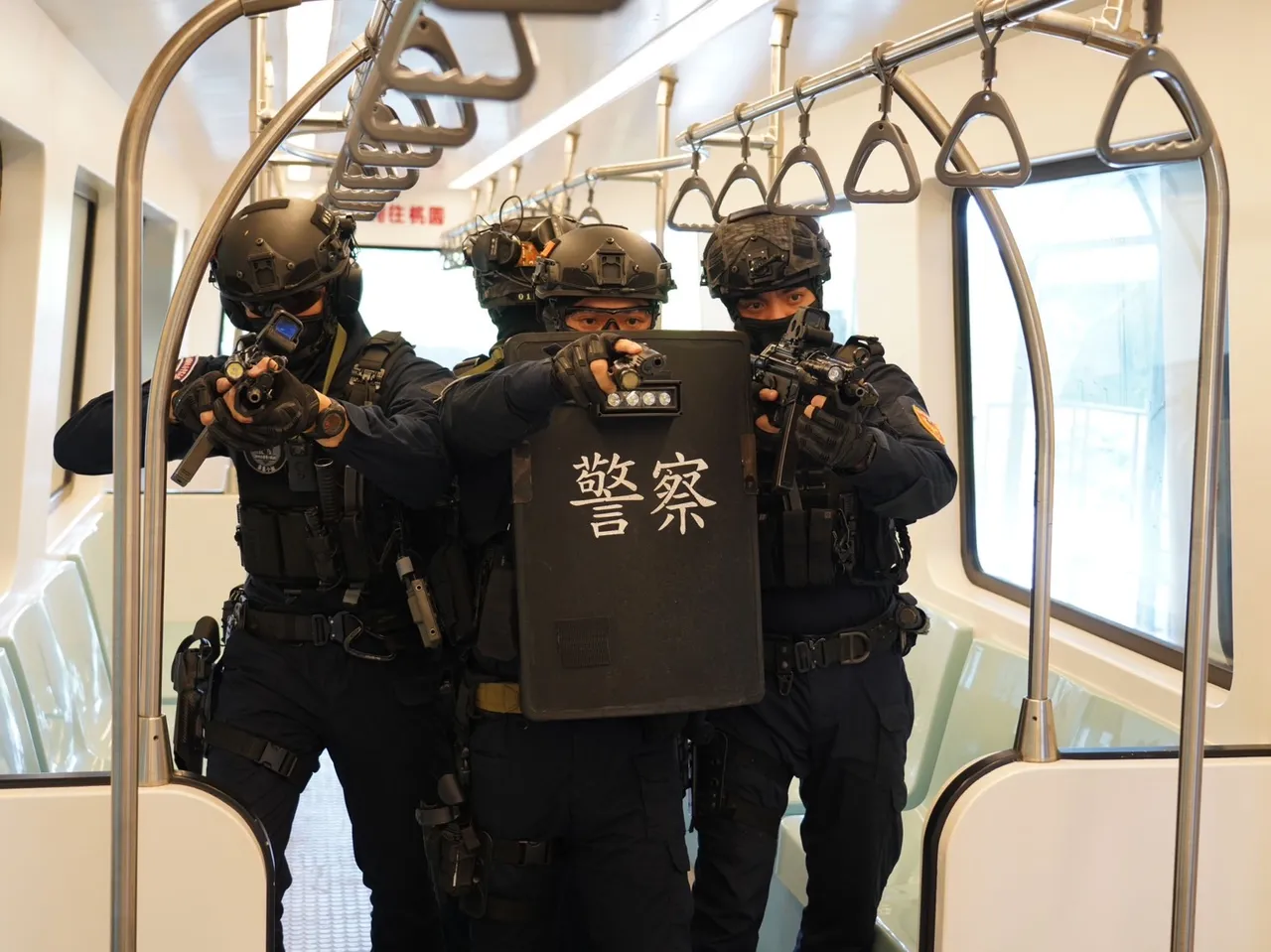 反恐中心演練恐攻場景! 林右昌:激發員警居安思危意識|壹蘋新聞網
