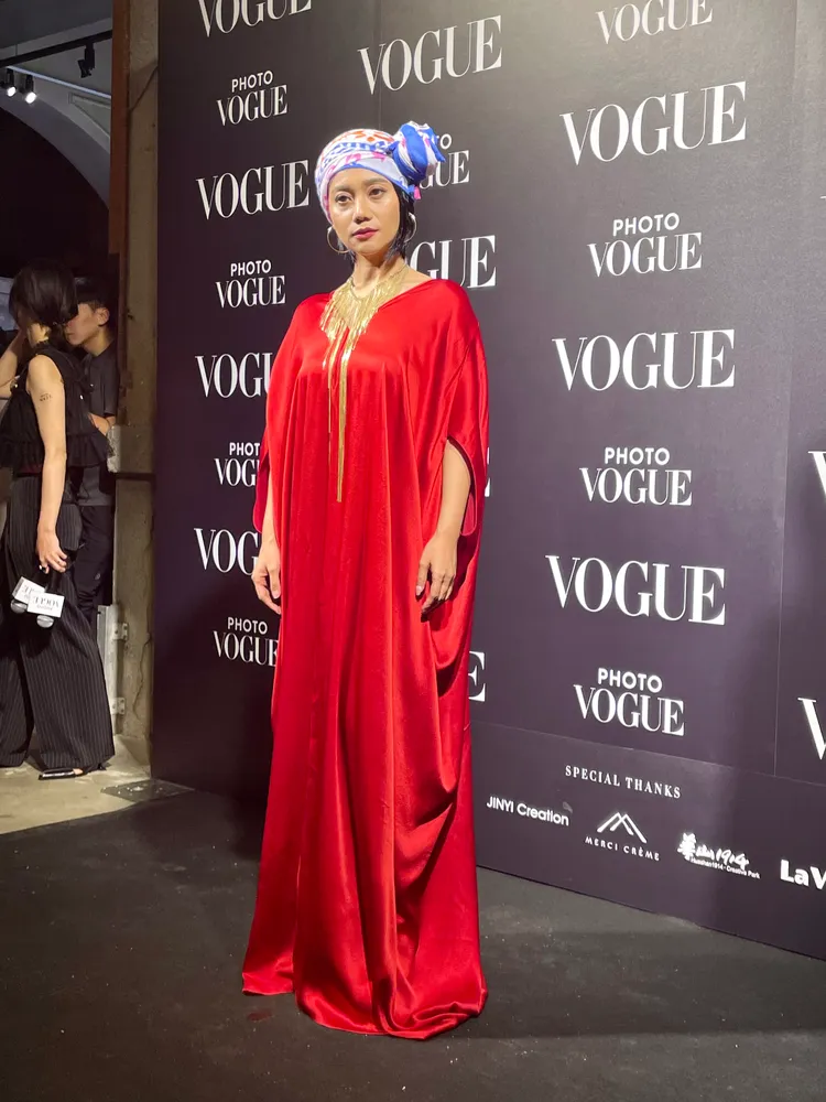 阿爆（阿仍仍）造型很亮眼。張家玲攝