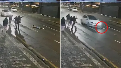 她「半裸露奶」闖酒吧被保全KO　下場竟是轎車輾拖70公尺慘死