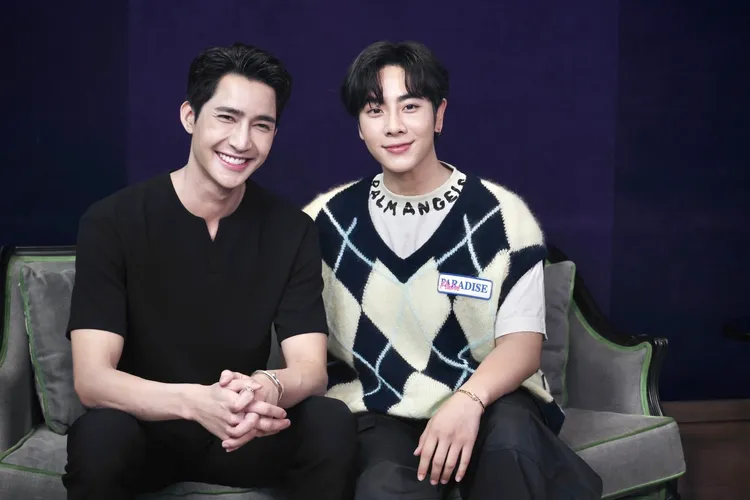 Earth（左）感謝Mix在生病時照顧他。林林攝