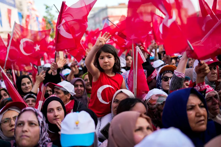 艾爾段支持者。美聯社