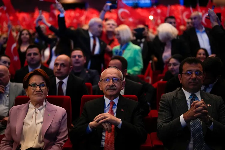 艾爾段的對手，最大在野黨共和人民黨（CHP）黨魁基里達歐魯。美聯社