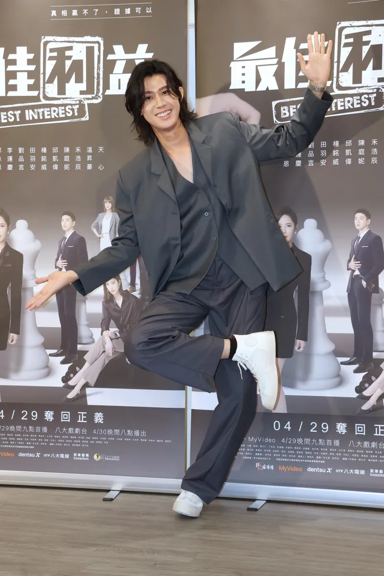 李玉璽人前總是歡樂。鄭孟晃攝