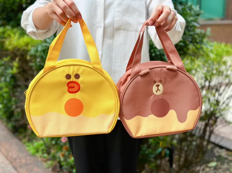 LINE FRIENDS限定保冷袋。業者提供