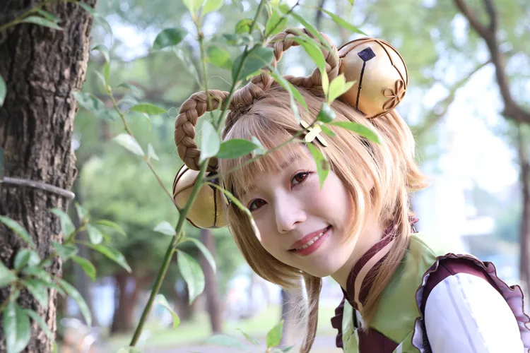 宇寒Isa非常喜歡動漫。鄭孟晃攝