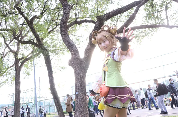 宇寒Isa是電玩展，動漫展的常客。鄭孟晃攝