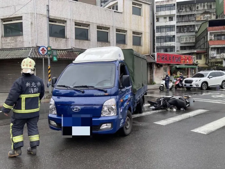 警方將追究貨車駕駛的肇事責任。翻攝畫面