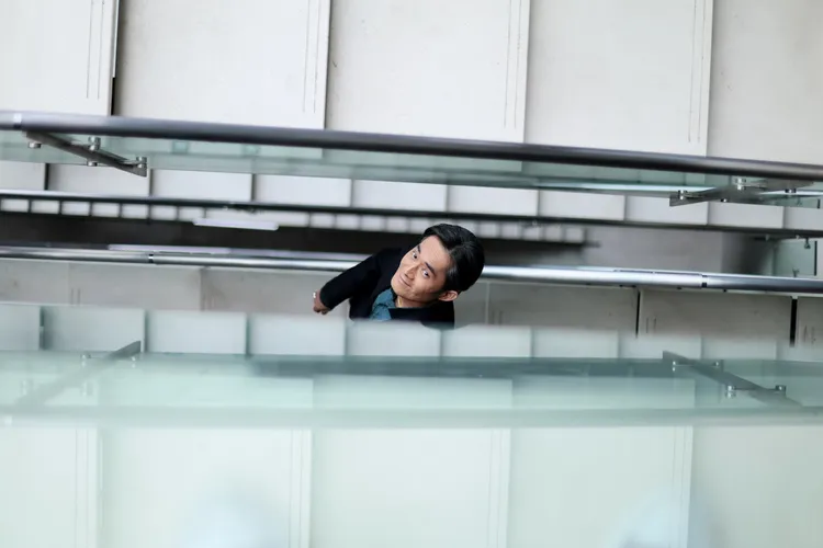 江國賓並沒有很想給你看他的內心世界。鄭孟晃攝