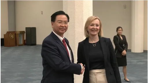 英前首相特拉斯抵台！　強調盡所能為自由民主做好準備