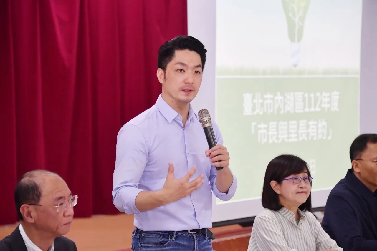 蒋万安强调,诈骗绝对无法容忍的事情。台北市政府提供