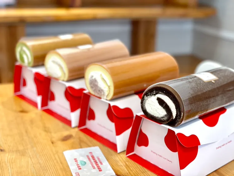 10款人氣口味生乳捲包含6款常銷商品。曾仲葳攝