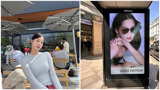 歐陽娜娜甩「中國大媽」形象 入鏡LV廣告「美夢成真」登倫敦、巴黎街頭