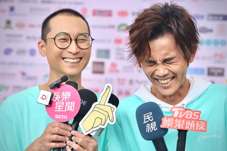 兩人不改搞笑本色。林林攝