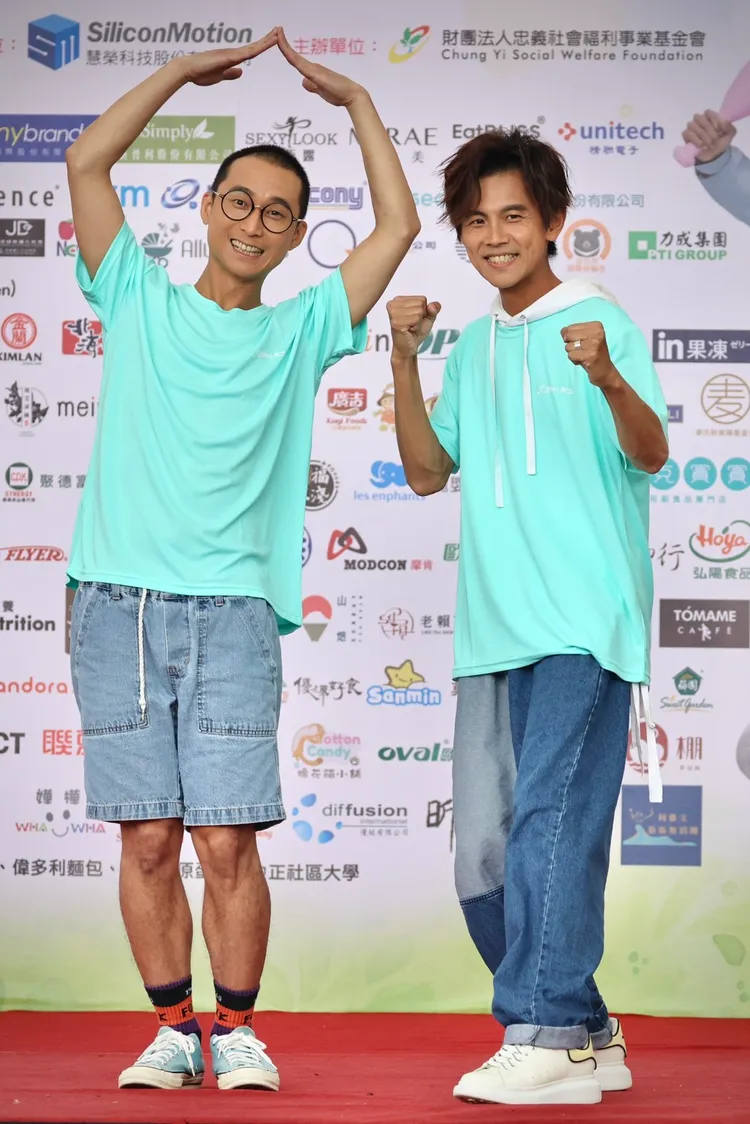 兩人當爸都有相同煩惱。林林攝