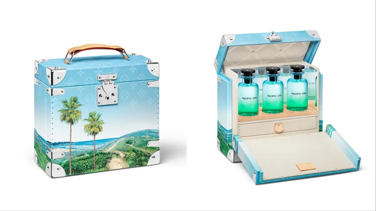 Cologne Perfumes系列香水收藏硬箱，價格店洽。品牌提供