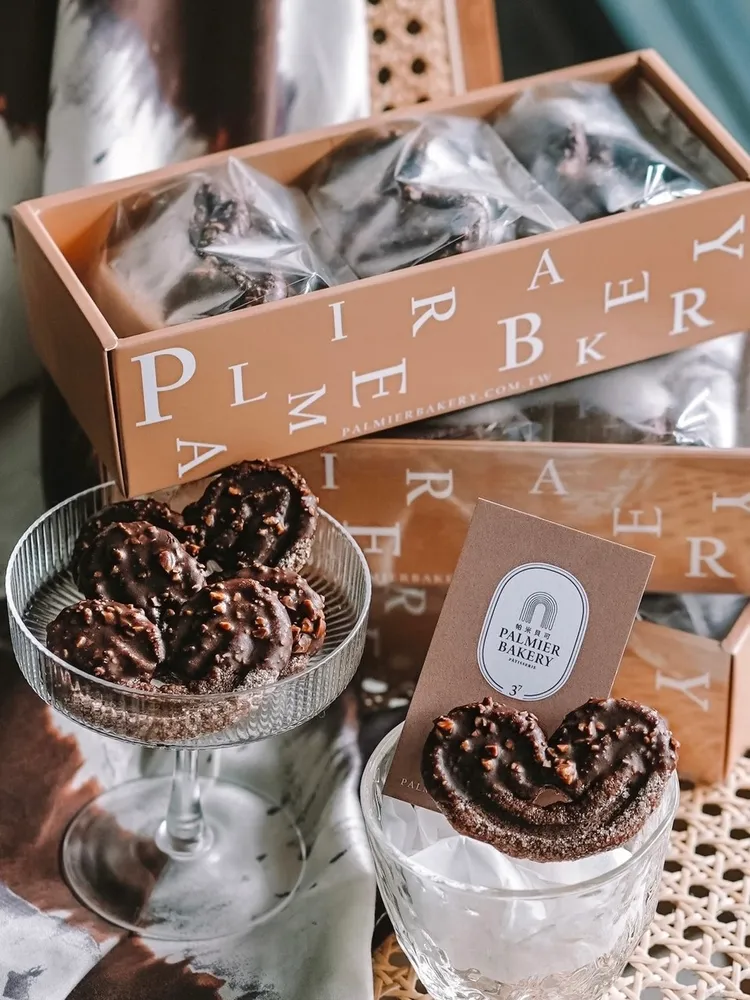 可榛濃-冰心蝴蝶酥5/26起於帕米貝可官網、大直忠泰NOKE門市同步販售。業者提供