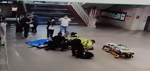 曾联手拾金不昧获表扬　民众洽公倒地！竹县府这2人又立大功