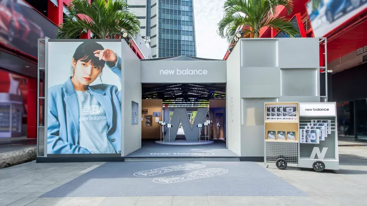 New Balance Grey Day 2023灰境領域特展。品牌提供