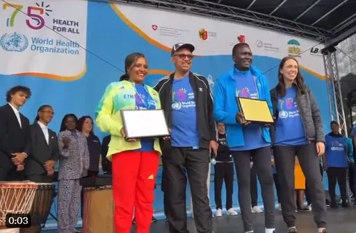 譚德塞參加健走活動:台灣參與世衛要由會員國決定