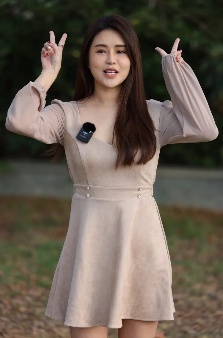 牡羊座的YUMI其實就像個性開朗的小孩。侯昌騰攝