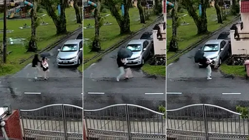 淫男尾隨當街「熊抱搓奶」 她被抓起雙腳離地驚叫7秒