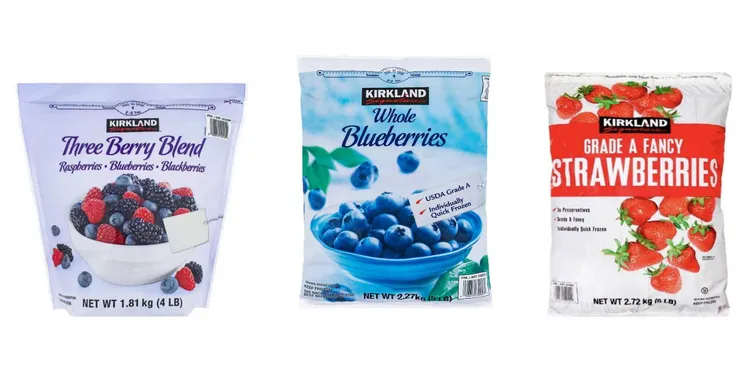 好市多開放3款科克蘭冷凍莓果退貨、退款。翻攝 好市多官網