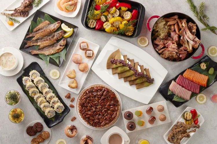 台北寒舍艾美探索廚房-雙人自助下午茶。業者提供