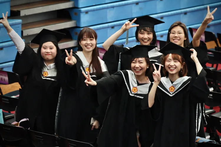 台大今日舉行畢業典禮。林林攝