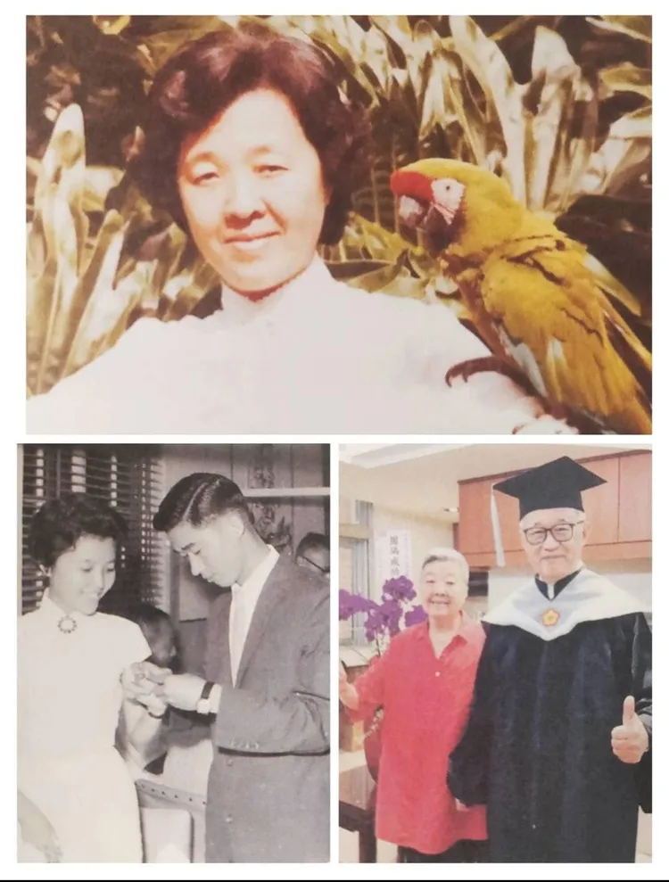 王建煊大讚妻子淡泊名利，卻對愛心捐款很大方。翻攝自王建煊臉書