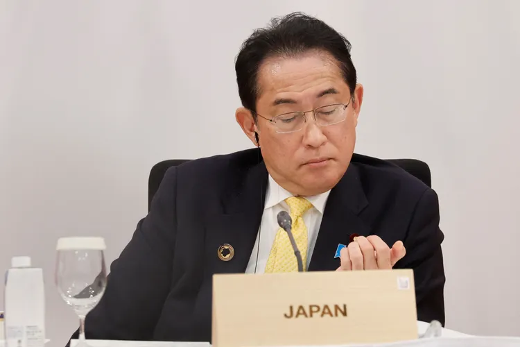 日本首相岸田文雄。路透社