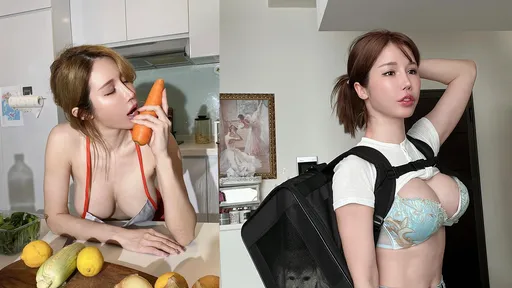 H奶辣模過海關被開行李箱! 掉出「巨無霸姐夫」超尷尬