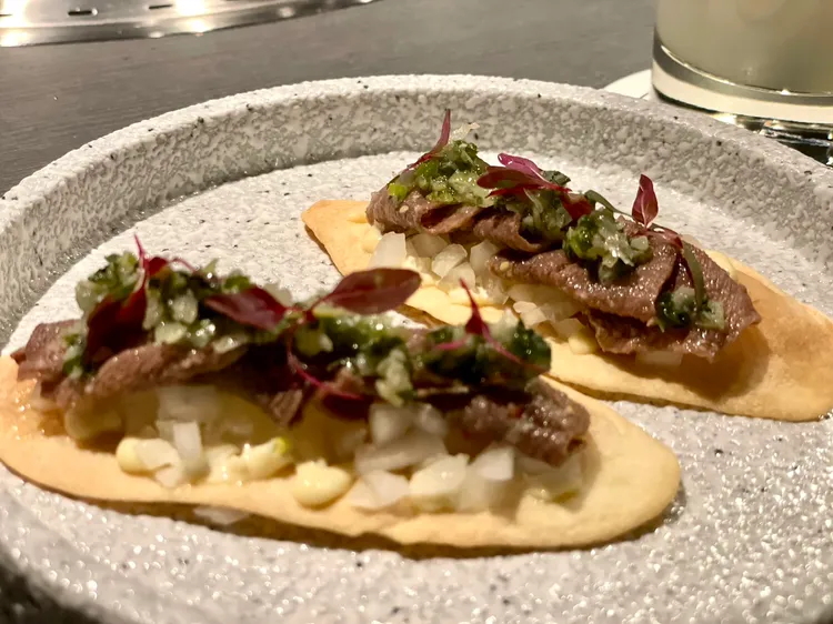 「真牛舌餅」是敦北店獨有的菜色。曾仲葳攝