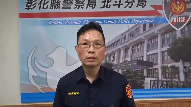 北斗分局長吳詠傑表示支持員警在適當時機用槍。警方提供
