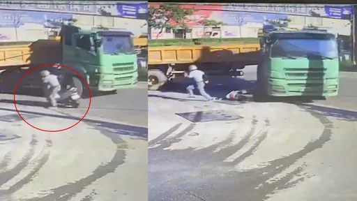 大車恐怖迴轉!機車伯1秒棄車狂奔 14秒驚險畫面曝網氣炸:職業殺手