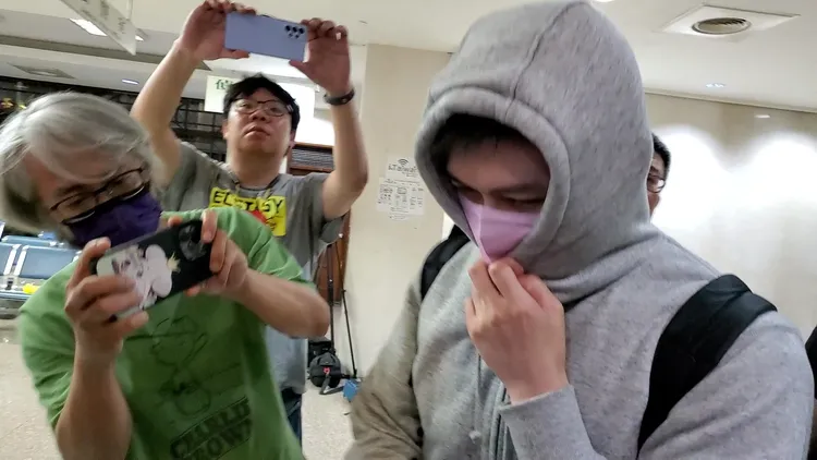 原始債權人陳宥里100萬交保。呂志明攝