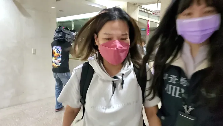 業務劉舒雁100萬交保。呂志明攝