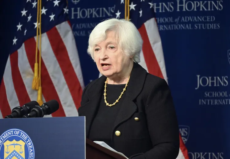 美國財政部長葉倫3月表示，美國與台灣雙邊缺乏租稅協定是重大問題。路透社