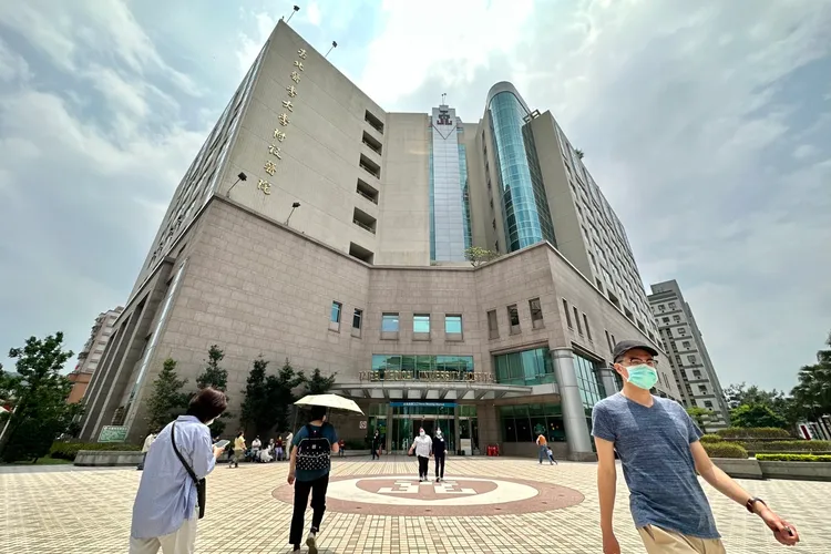 北醫附醫外觀。資料照，林林攝