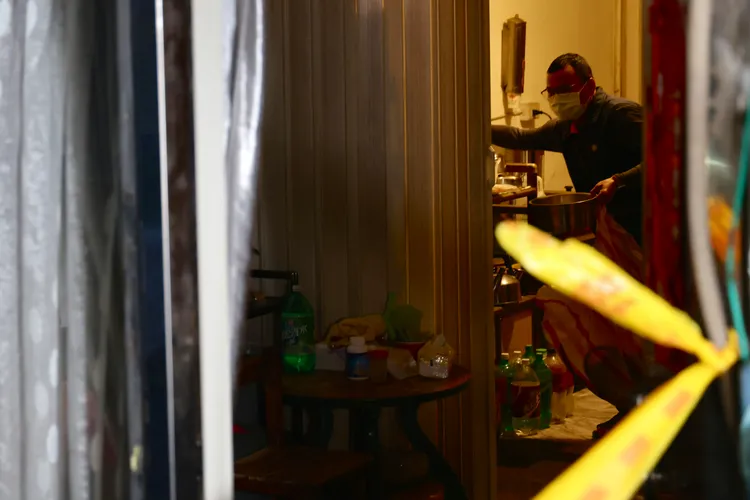 住戶指出，這邊的房子都有40年以上屋齡。林林攝