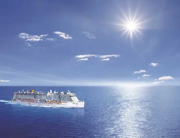 歌詩達托斯卡尼號流金歲月阿拉伯杜拜遊輪10天，可搭乘18萬噸義式豪華遊輪－托斯卡尼號浪漫航向阿拉伯灣。業者提供