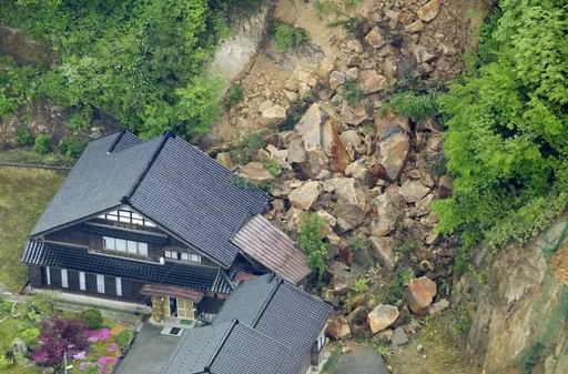 日本石川縣地震餘震逾50起 大雨預報恐釀土石流