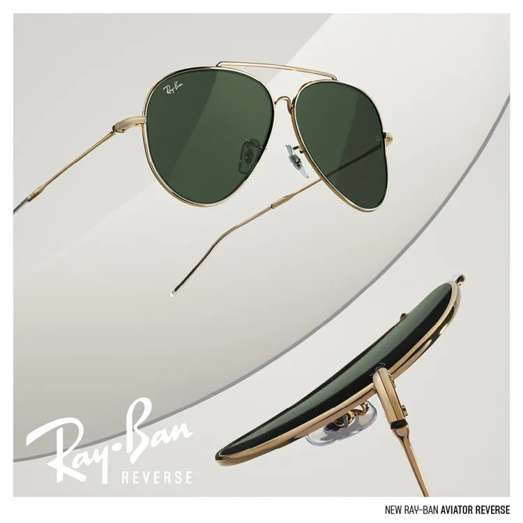 Reverse反轉系列Aviator墨鏡，7250元。品牌提供