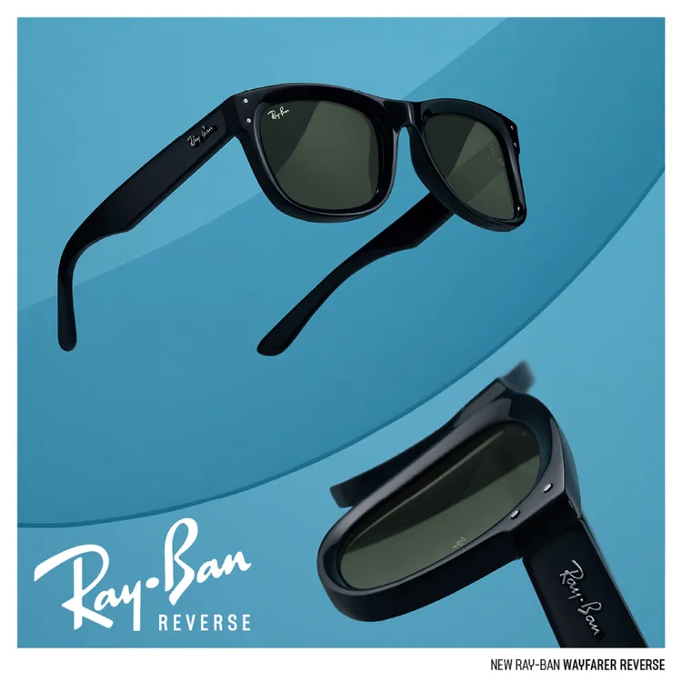 Reverse反轉系列Wayfarer墨鏡，7250元。品牌提供