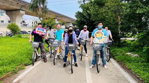 響應6/3世界自行車日 竹縣邀民眾騎單車漫遊竹東河濱公園