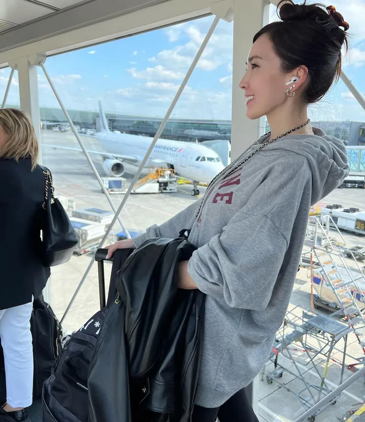 陳若儀迎接出國放鬆之旅。翻攝陳若儀IG